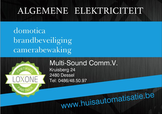 elektriciens Dessel | Multi-Sound Comm.V.